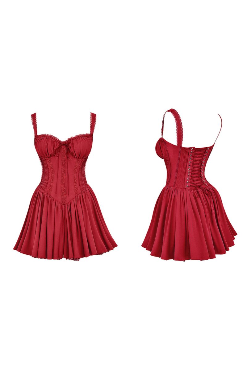 AYLIN KORSETT-SPITZENKLEID