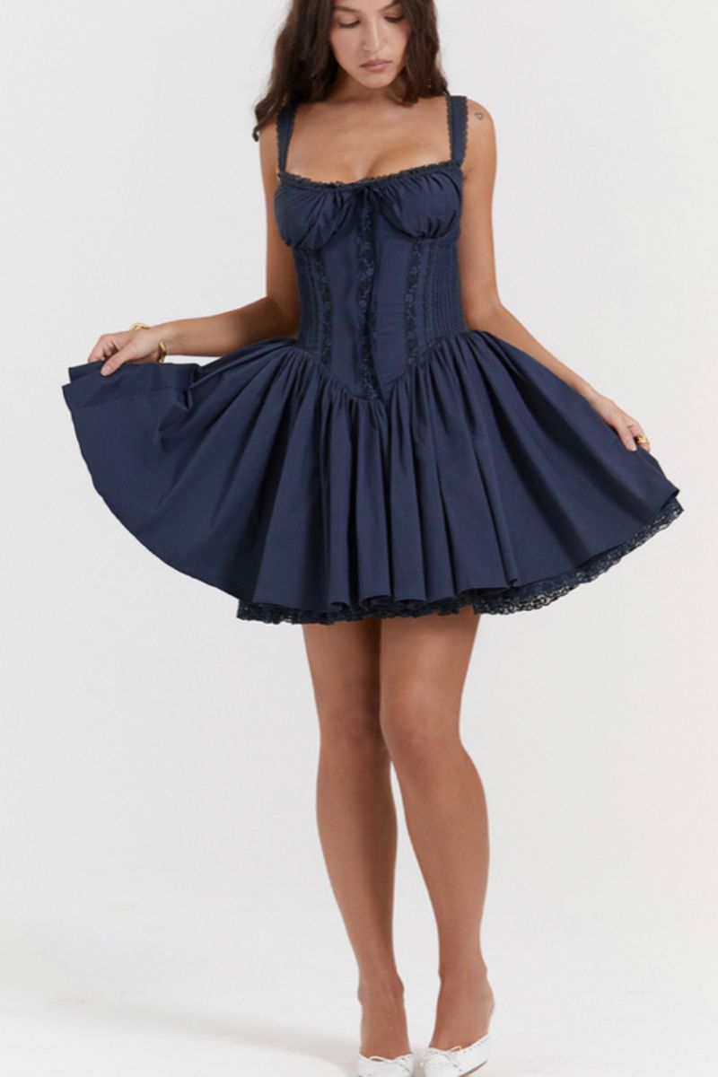 AYLIN KORSETT-SPITZENKLEID