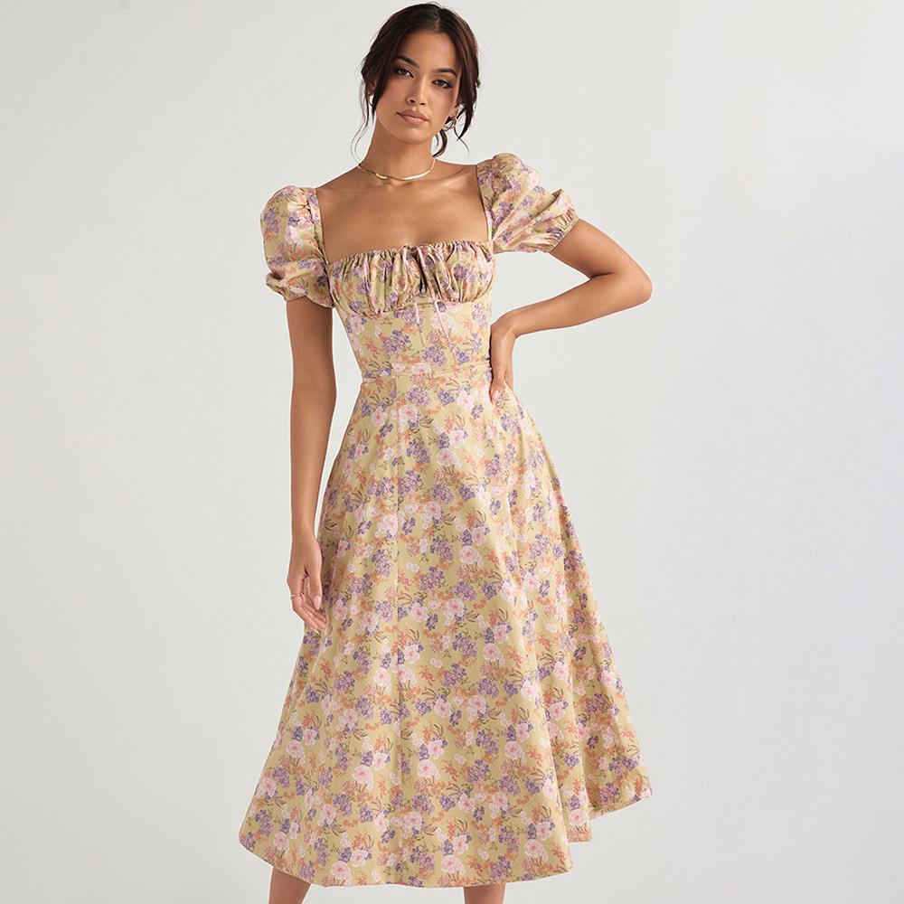 ROSY | SATIN KLEID VIOLETT