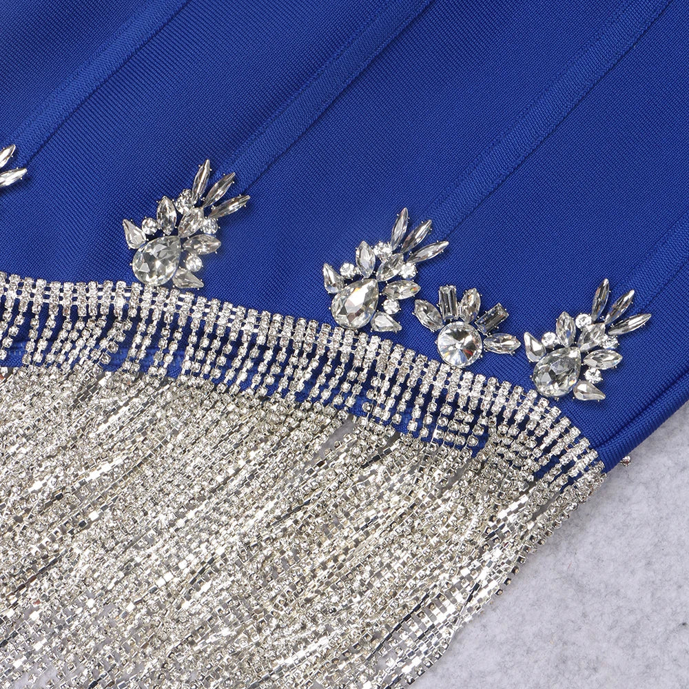 CANDY STRASS - Mini-Bandage-Kleid