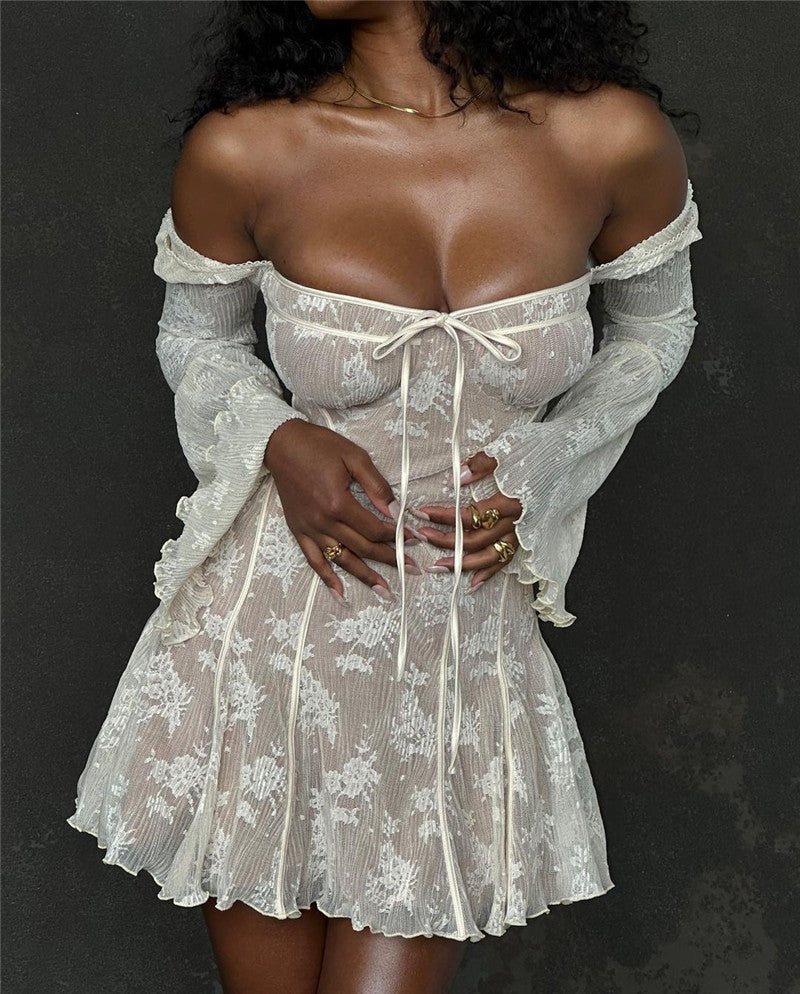 Rosiges Traumkleid