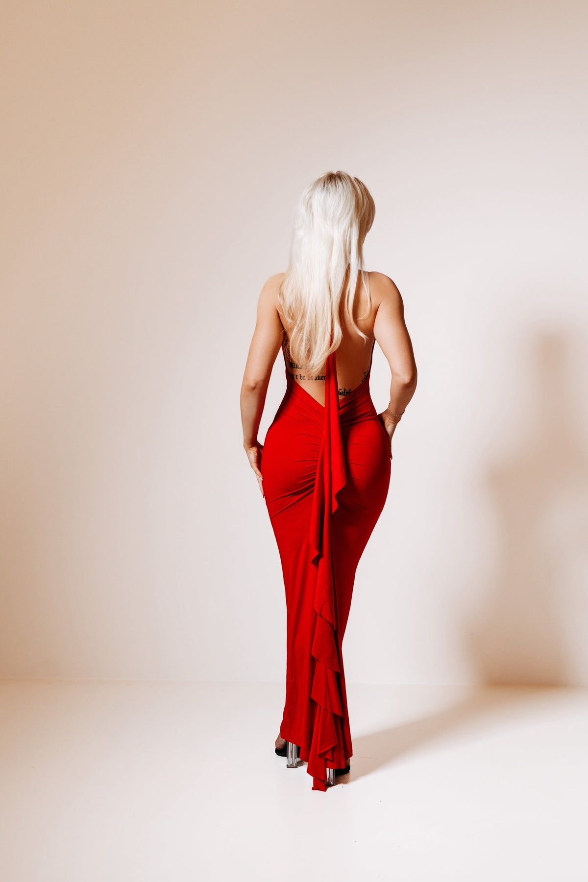 KIMONA ELEGANCE KLEID