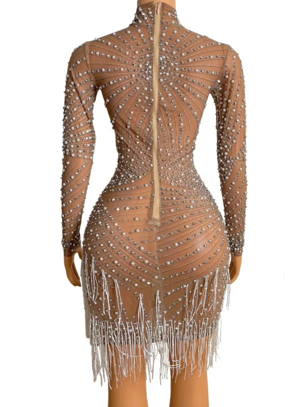 CHANELA DIAMANTÉ-KLEID