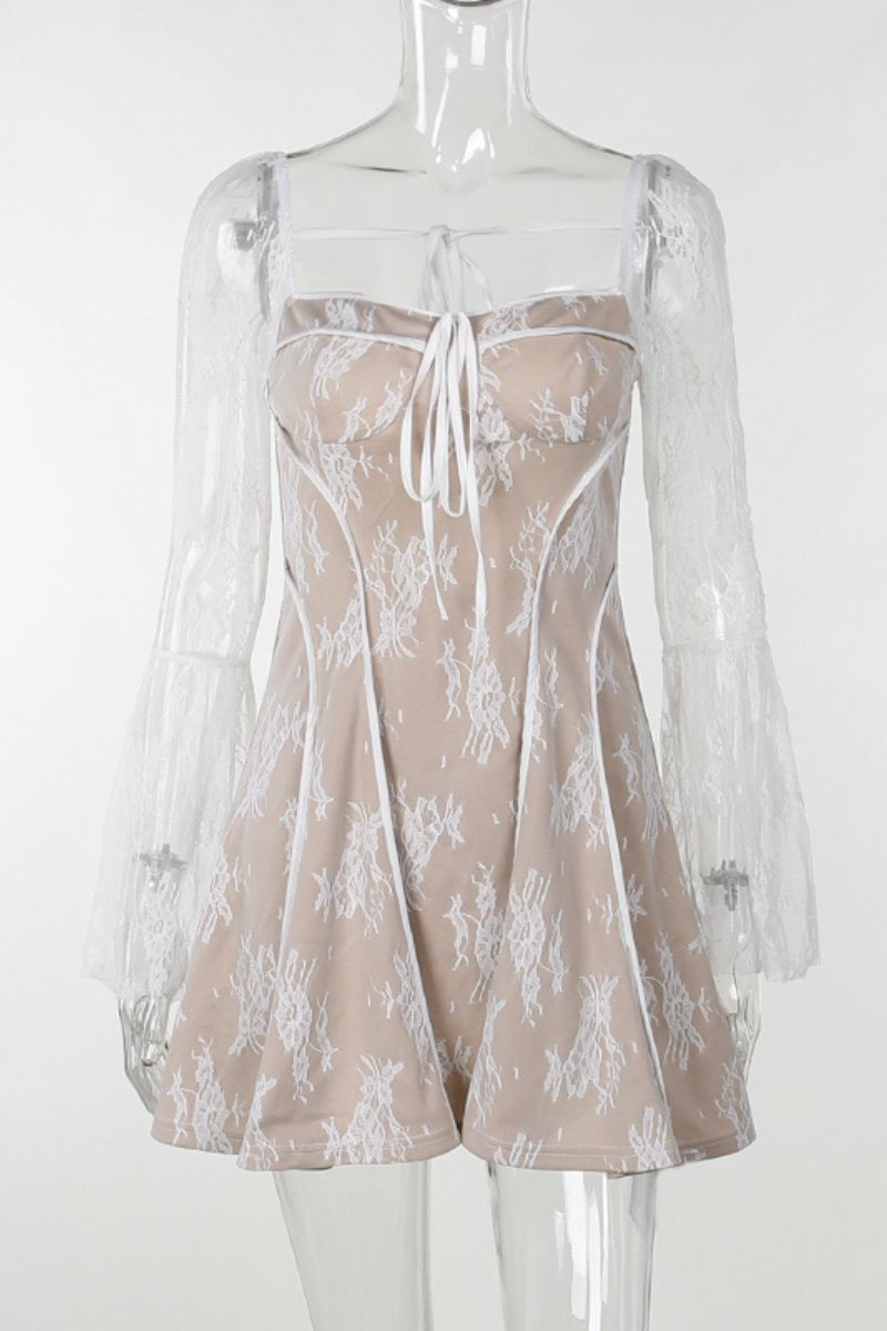 Rosiges Traumkleid