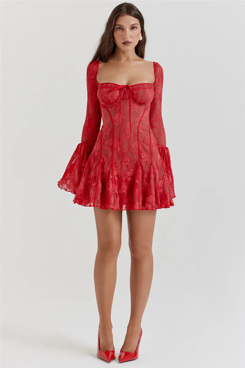 Rosiges Traumkleid