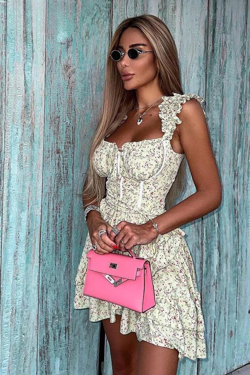 MOLINA BLUMENKLEID
