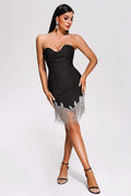 CANDY STRASS - Mini-Bandage-Kleid