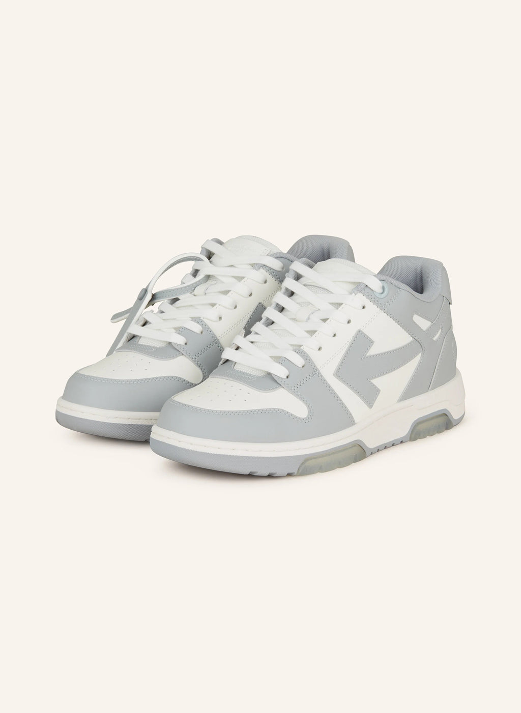 "Off" Sneaker Grey/White