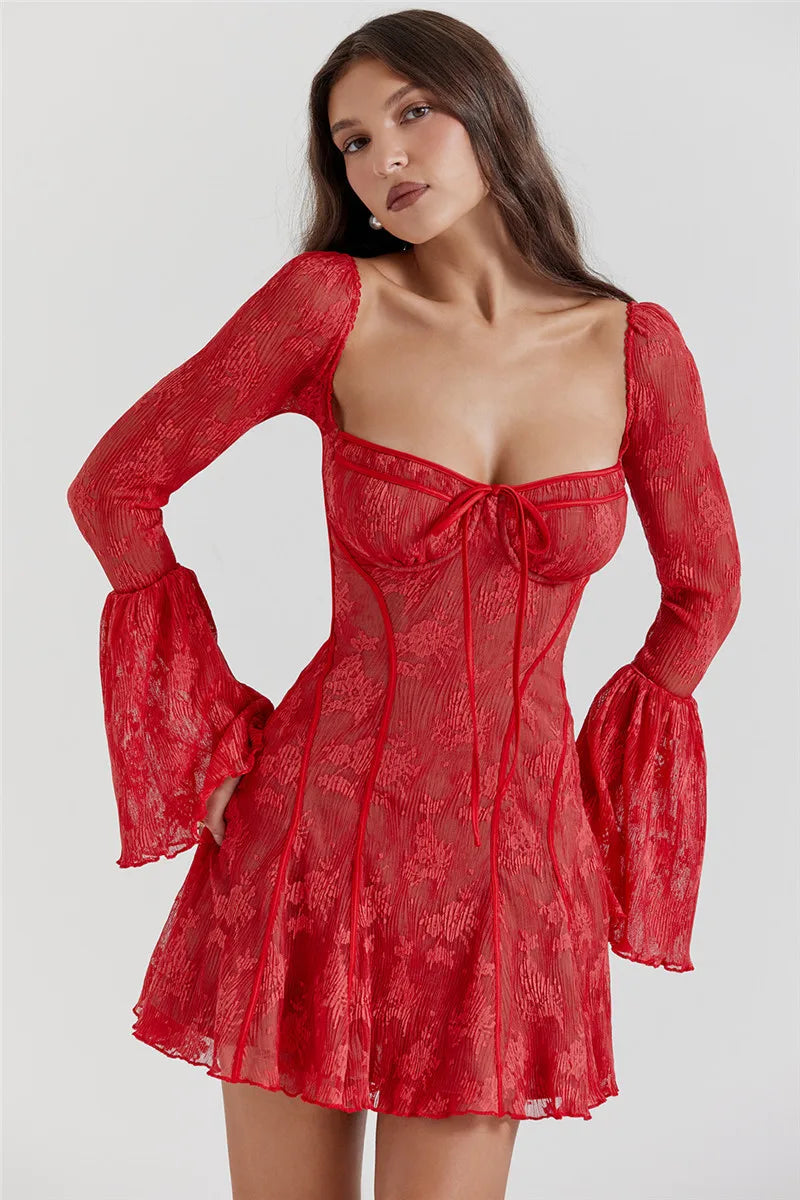 Rosiges Traumkleid