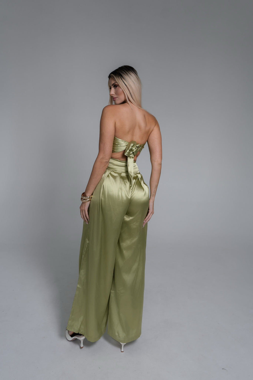 RIA | ZWEITEILIGES SATIN-SET
