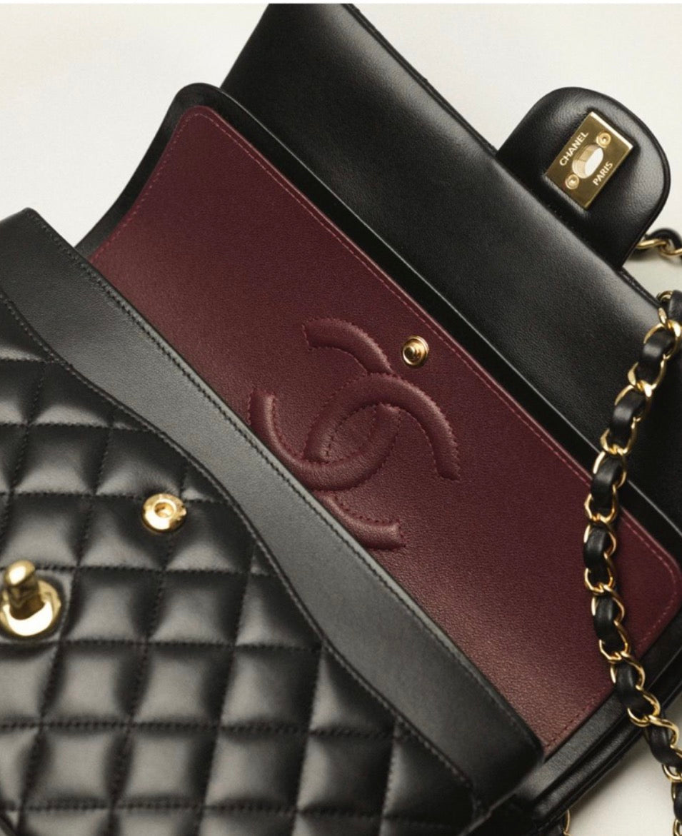 CC DOUBLE FLAP BAG