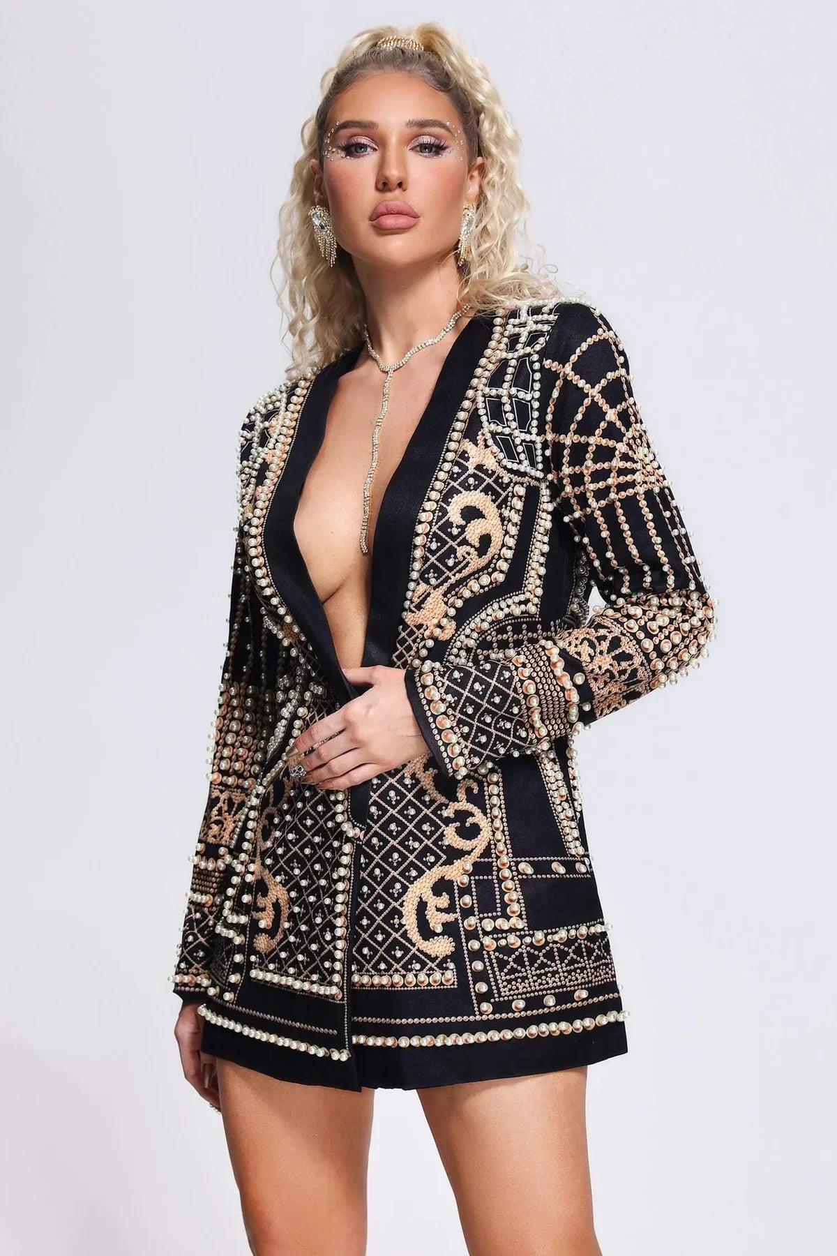 DOLE PEARL BLAZERKLEID
