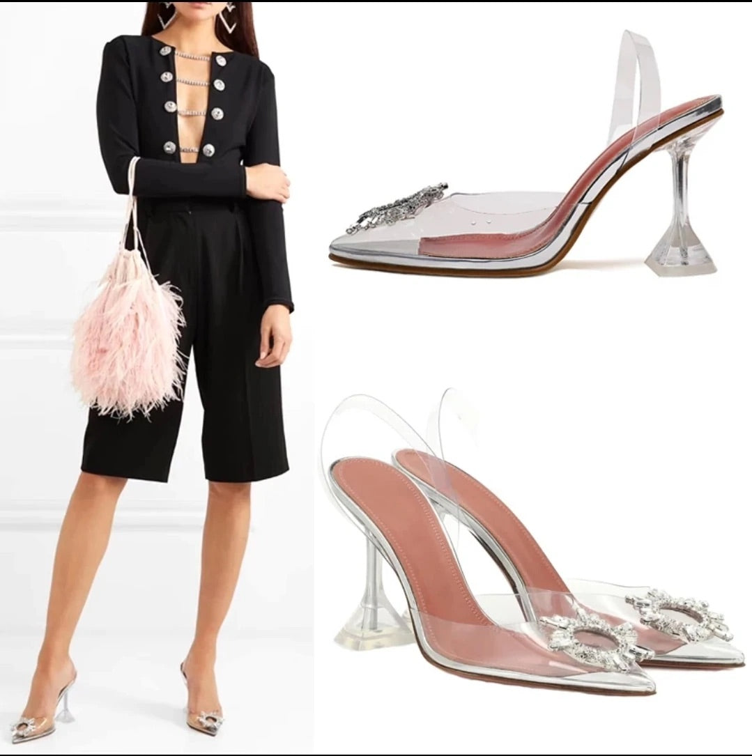 TRANSPARENTE SLIP-ONS TIANA