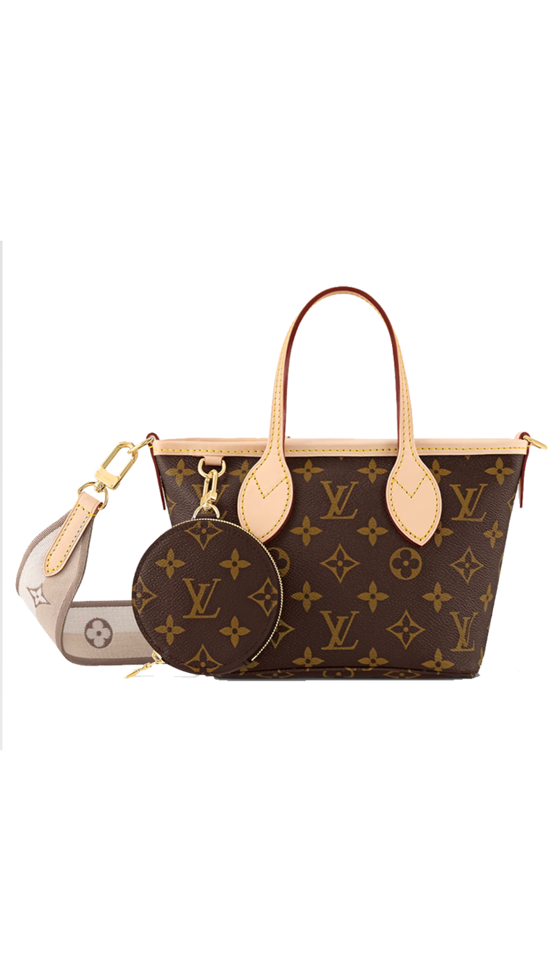 sac LV  associé à une mini trousse