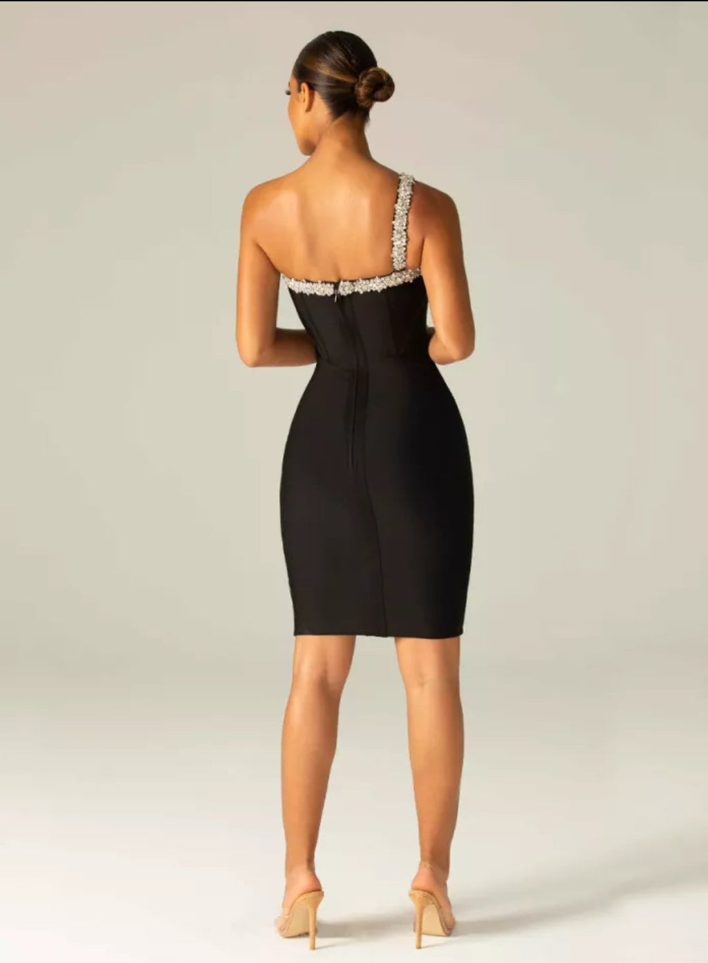 SANDRINA DIAMANTÉ-CUT-OUT-KLEID
