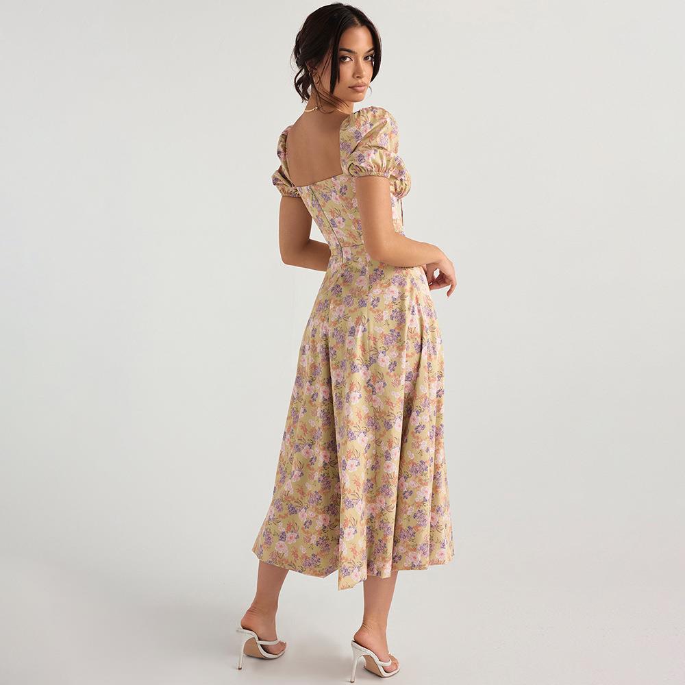 ROSY | SATIN KLEID VIOLETT