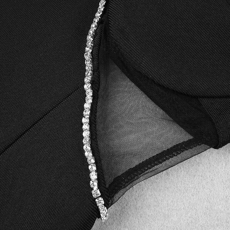 NANA | DIAMANTÉ BODYCON KLEID