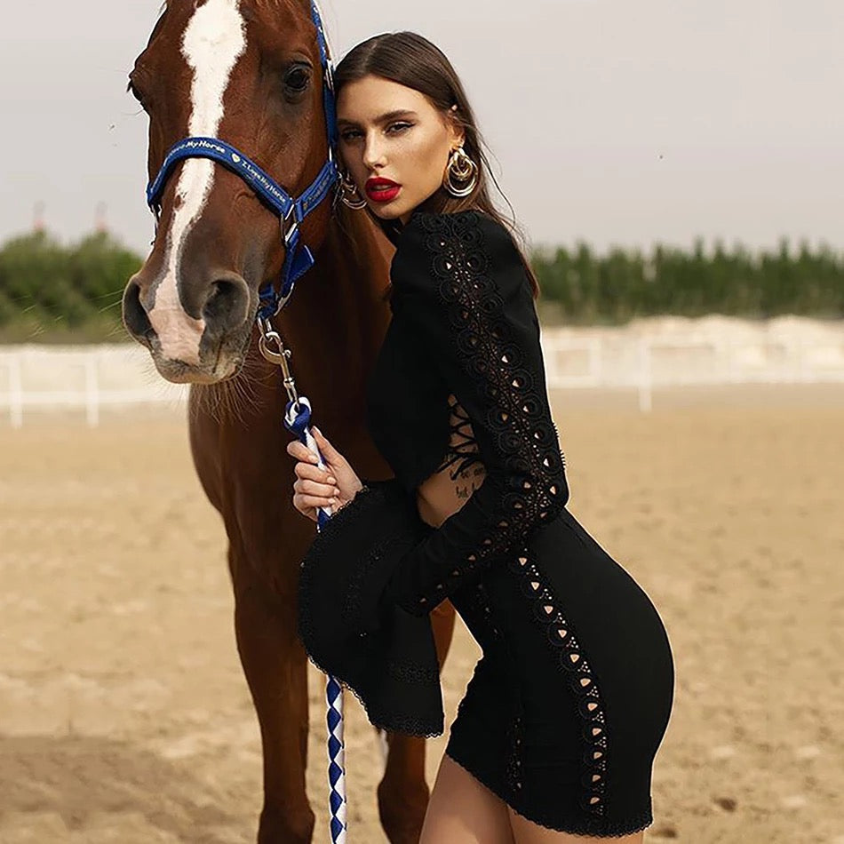 ROCHELLE | Neckholder-Bodycon-Kleid