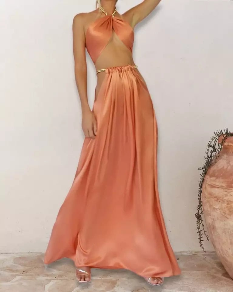 CARRIE | ZWEITEILIGES SATIN-SET